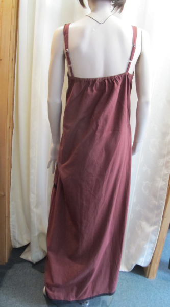 Ladies Medieval Sundress Burgundy